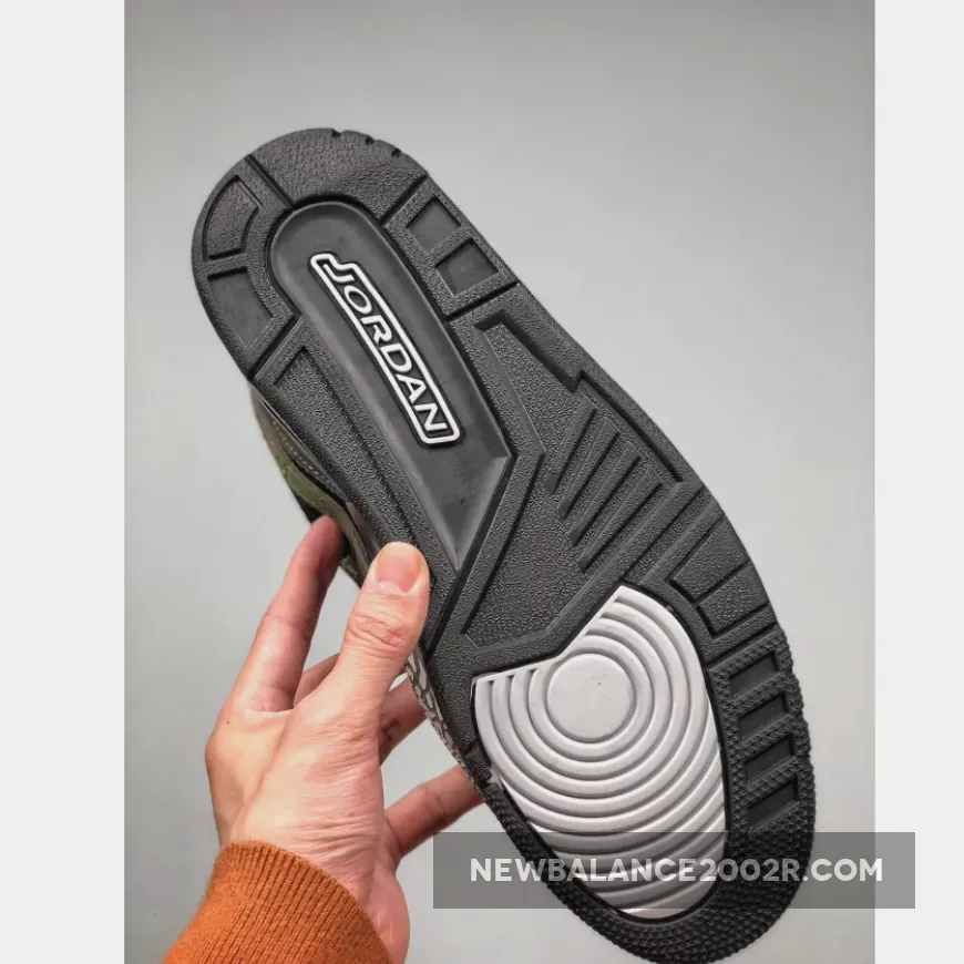 Jordan Legacy 312 Camo Green/Black With Elephant Print AV3922-003