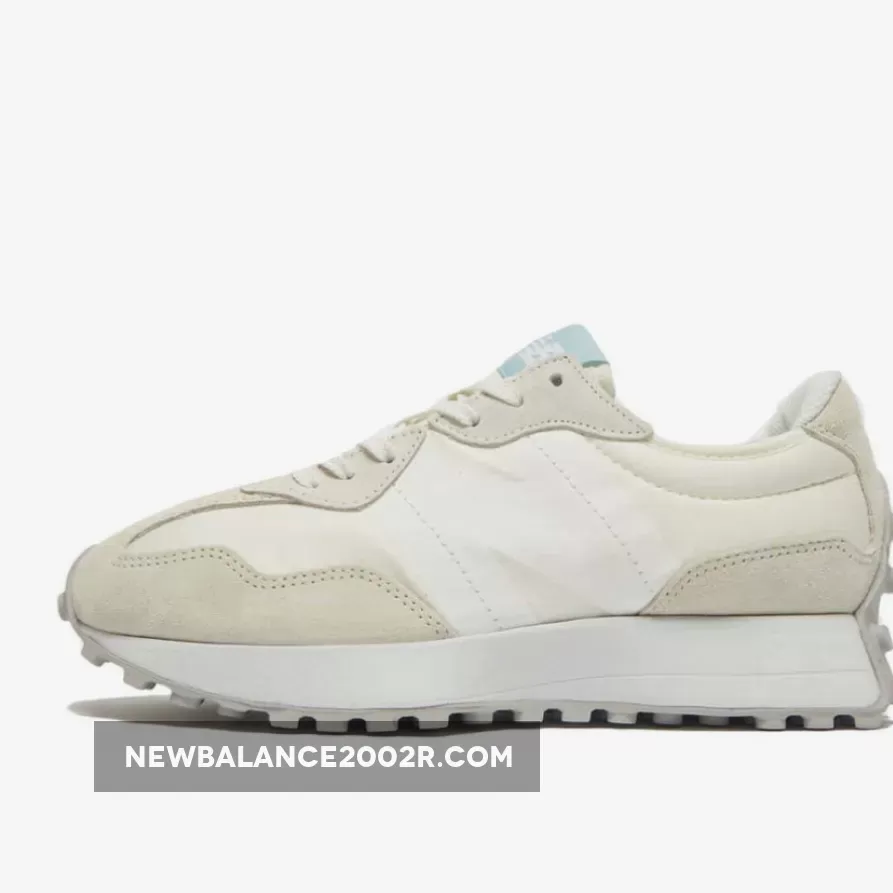 New Balance 327 White Cream For Womens WS327BV #goat new balance 327