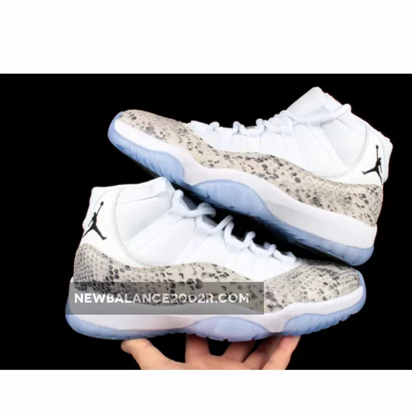 Air Jordan 11 High 'White Snakeskin' 2019 Hot! Restock