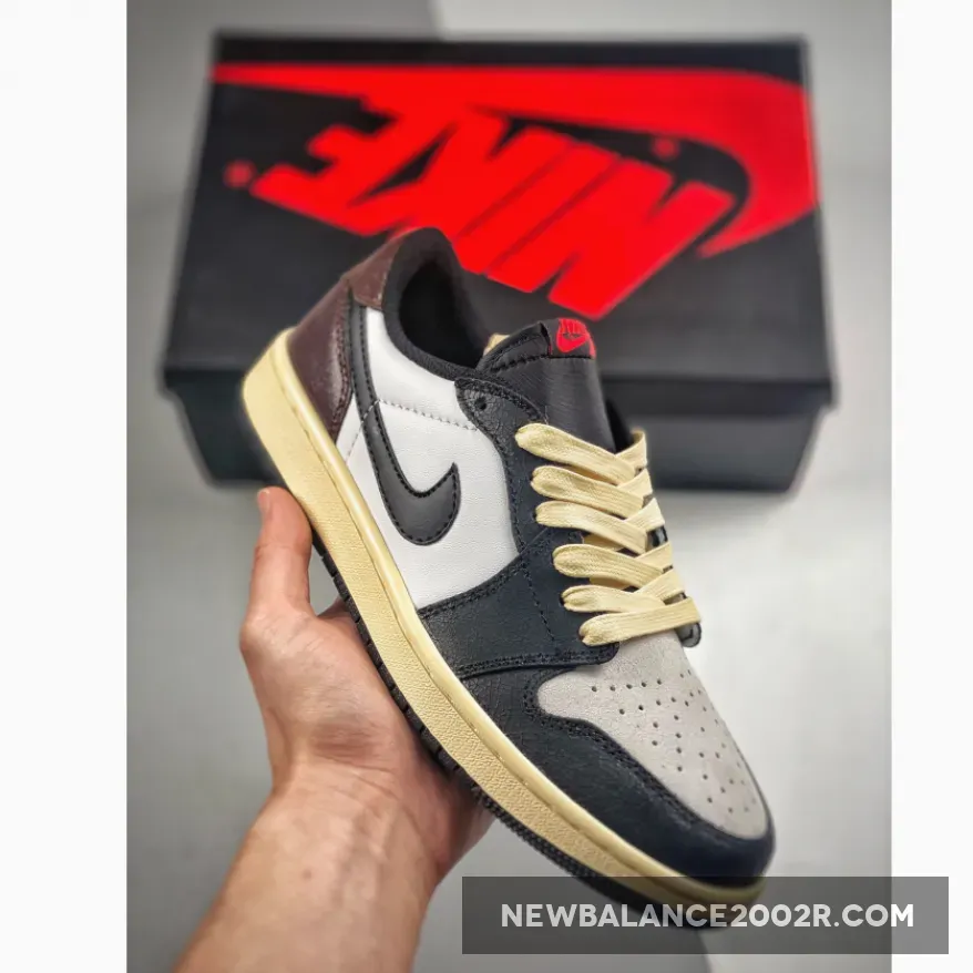 Air Jordan 1 Low OG Black White Chocolate - air jordan 1 low se chocolate