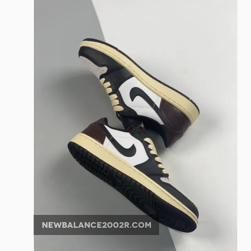 Air Jordan 1 Low OG Black White Chocolate - air jordan 1 low se chocolate