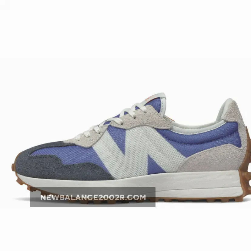 New Balance 327 Blue Grey - new balance grey and blue