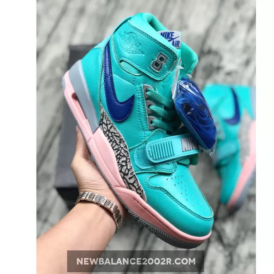 Jordan Legacy 312 Hyper Jade/Bright Blue Discount