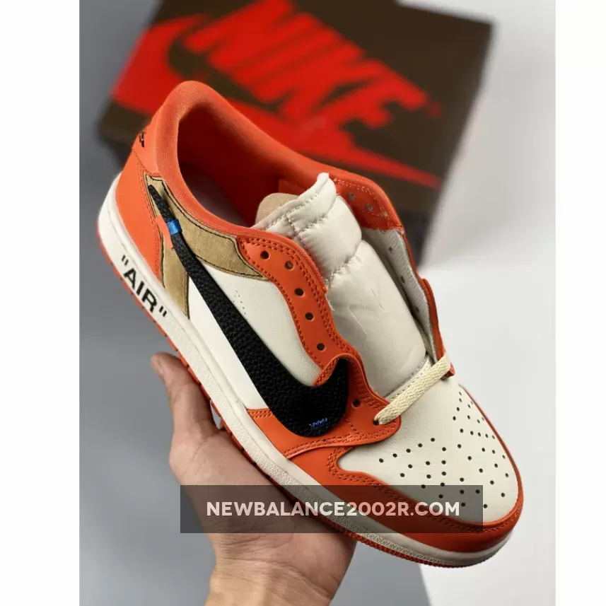 Zach LaVine x Off-White x Air Jordan 1 Low ‘Starfish’ DJ4375-106-1