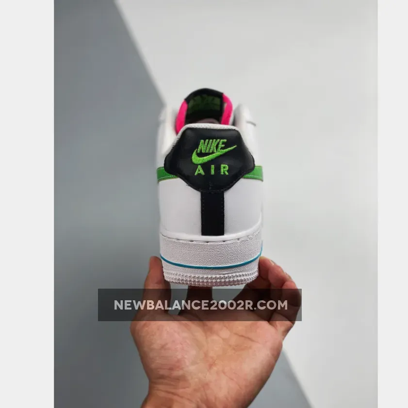 Nike Air Force 1 Low White Green Pink DJ5148-100 / air force pink and greens