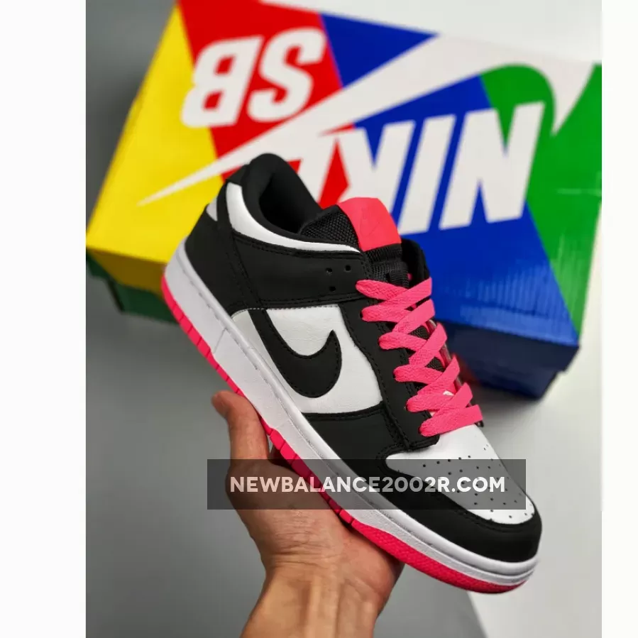 Nike Dunk Low White/Metallic Silver-Rave Pink 317813-100 nike dunk low silver white pink