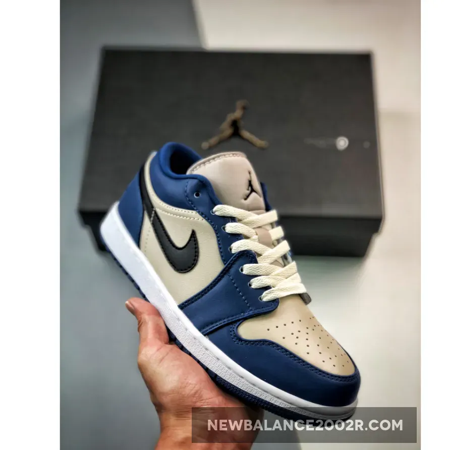 Air Jordan 1 Low 'Georgetown' French Blue/Black-College Grey-Sail French Blue 1s