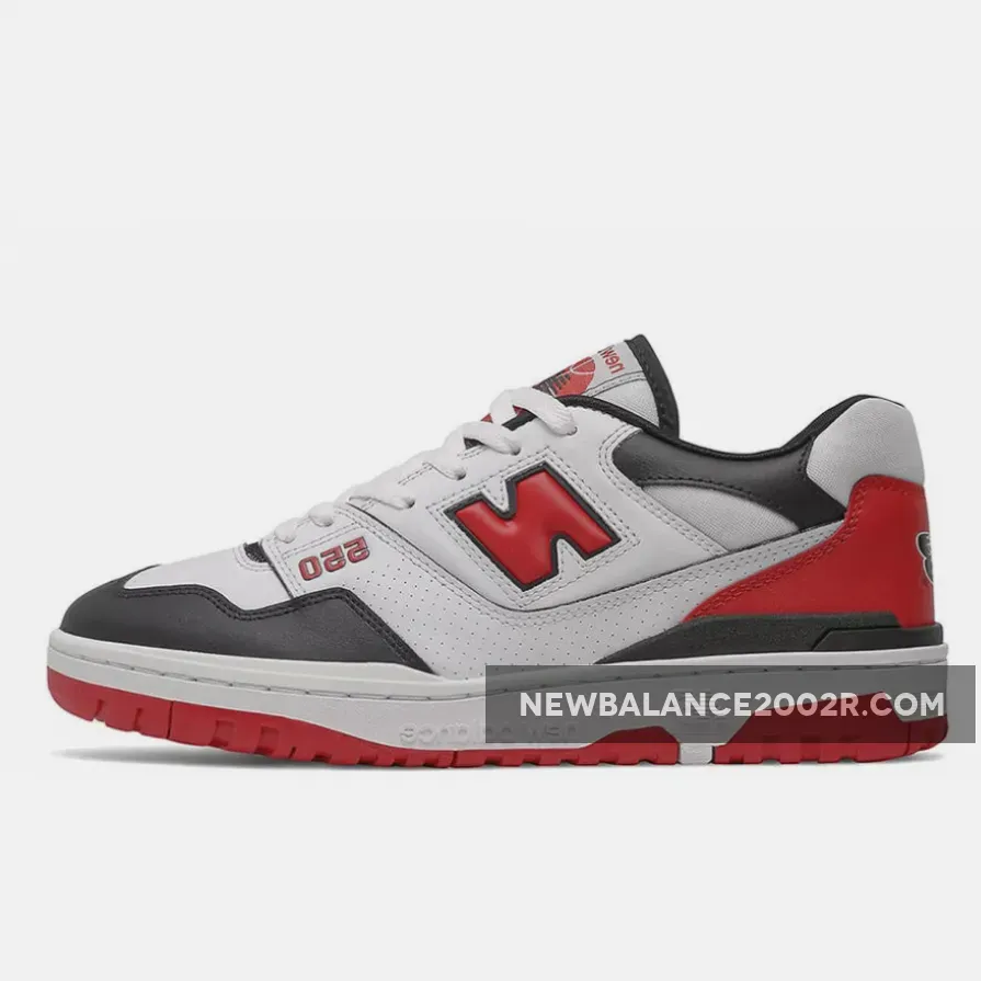 New Balance 550 White Team Red / new balance 550 red white
