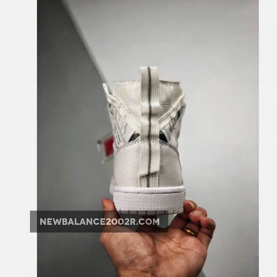 Air Jordan 1 Cargo White/Metallic Silver-Orange Blaze-Black / cargo white jordan 1