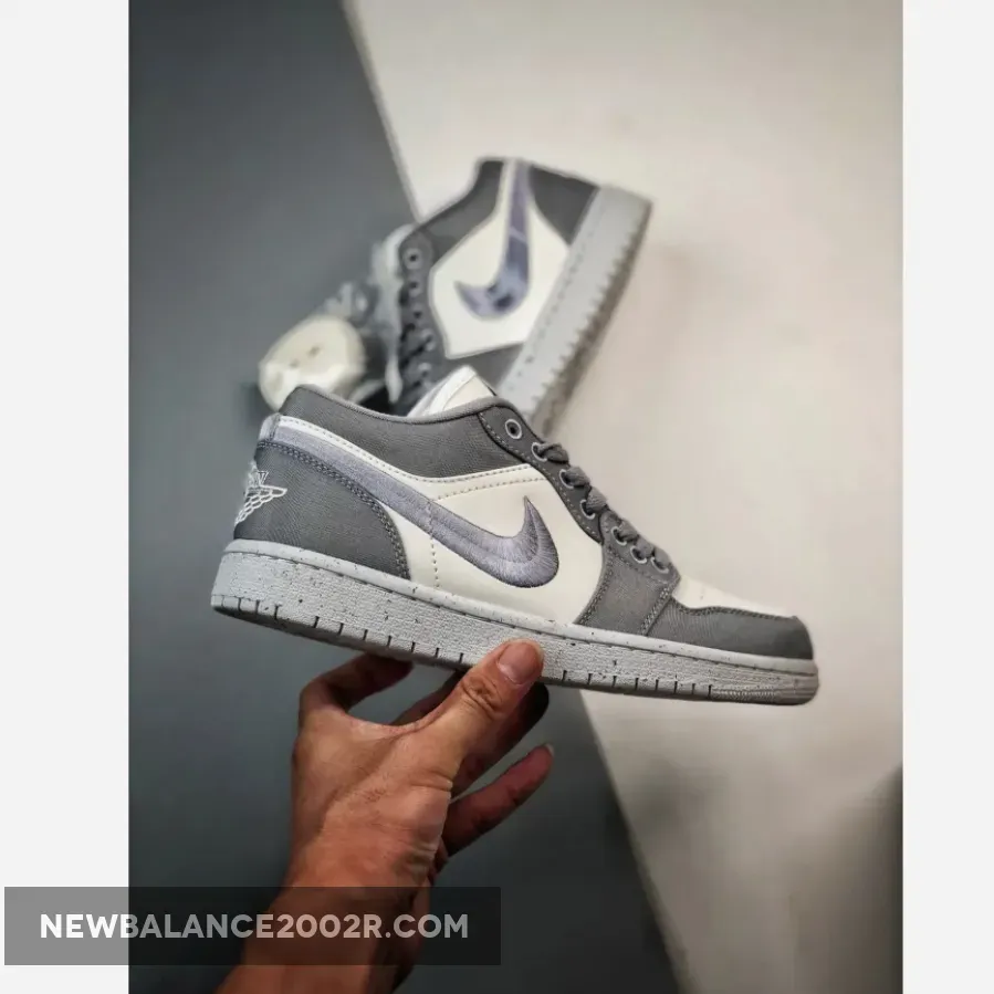 Air Jordan 1 Low SE Light Steel Grey/Sail-White / jordan 1 low light steel grey