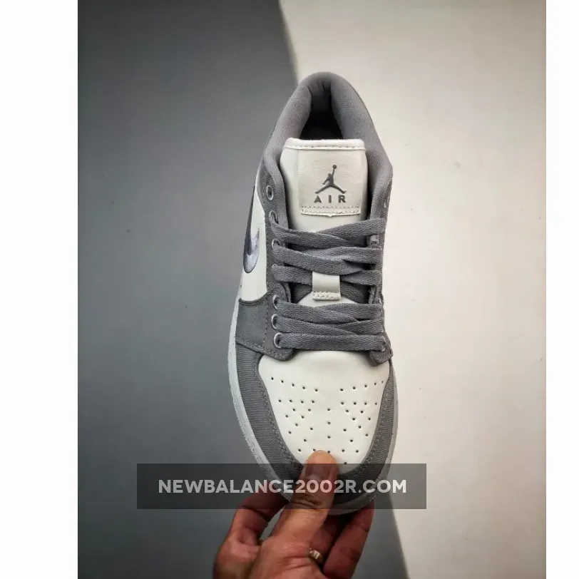 Air Jordan 1 Low SE Light Steel Grey/Sail-White / jordan 1 low light steel grey