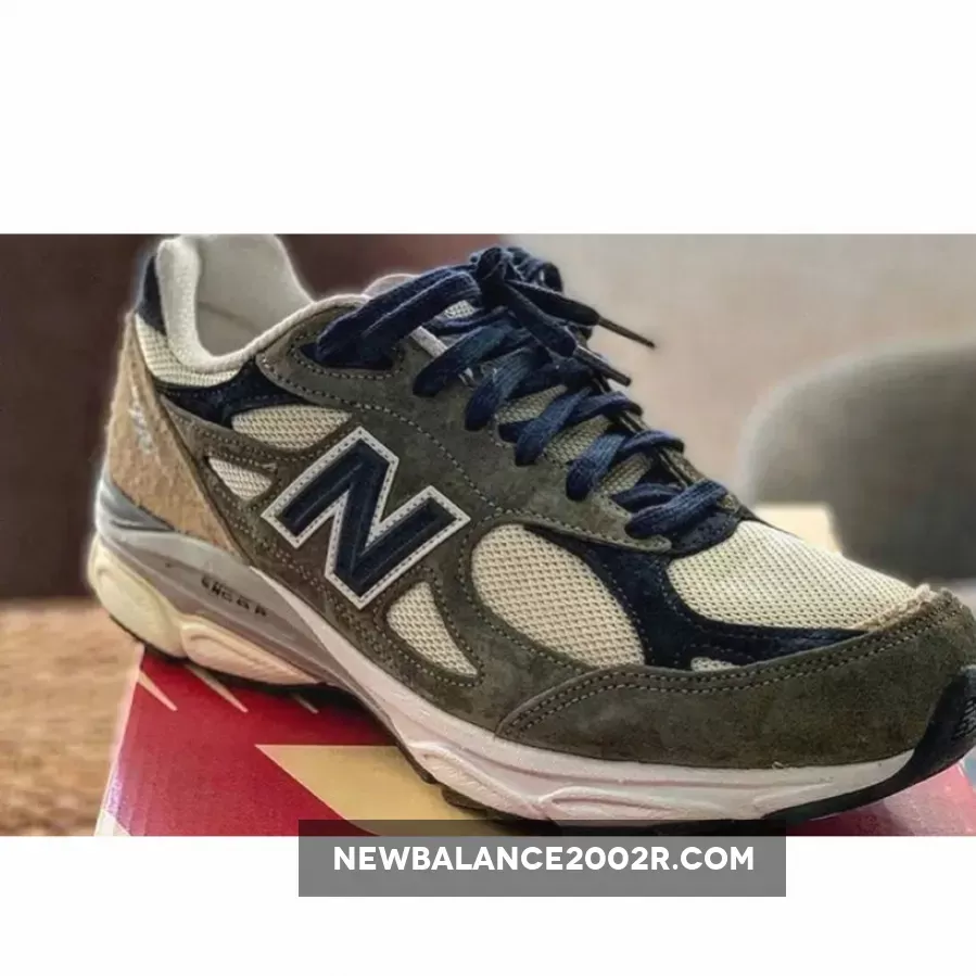 New Balance 990v3 Green Cream M990TO3 - teddy santis 990v3 olive