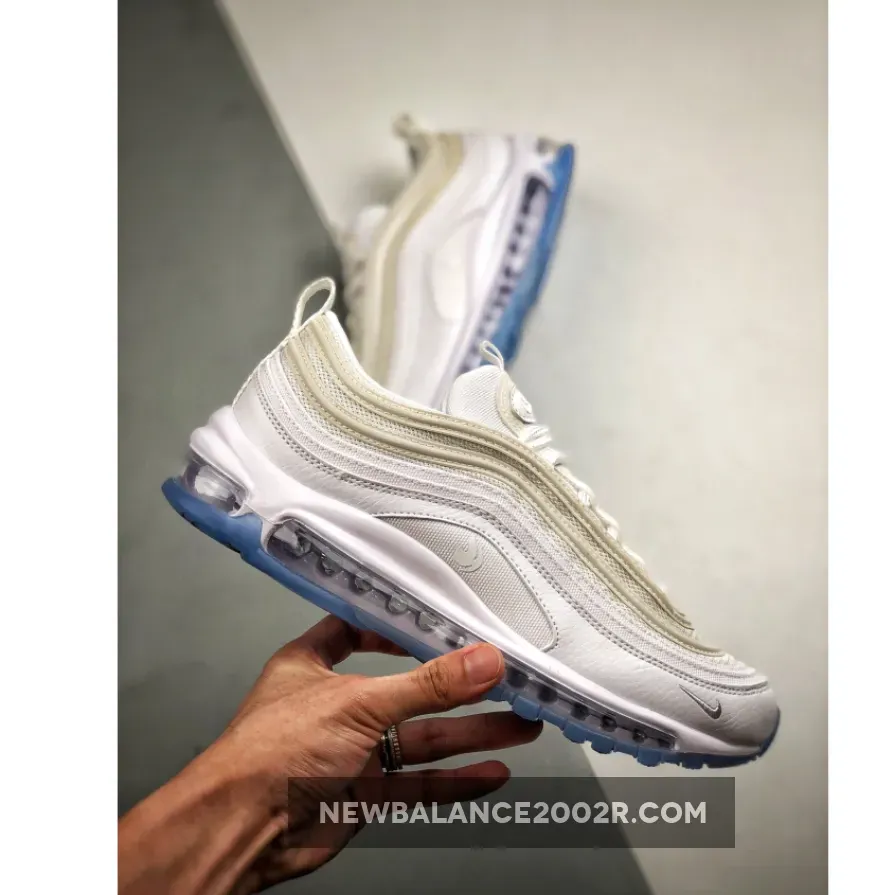Nike Air Max 97 'White Ice' #air max 97 white hot