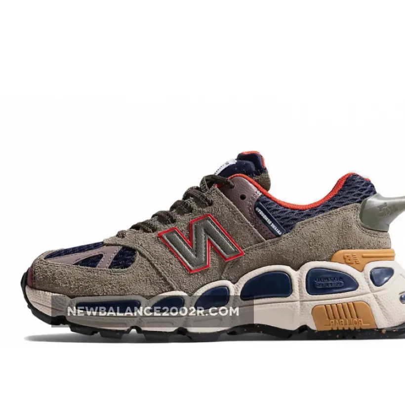 Salehe Bembury x New Balance 574 Yurt Olive Navy Red MS574YSB / nb 574 yurt
