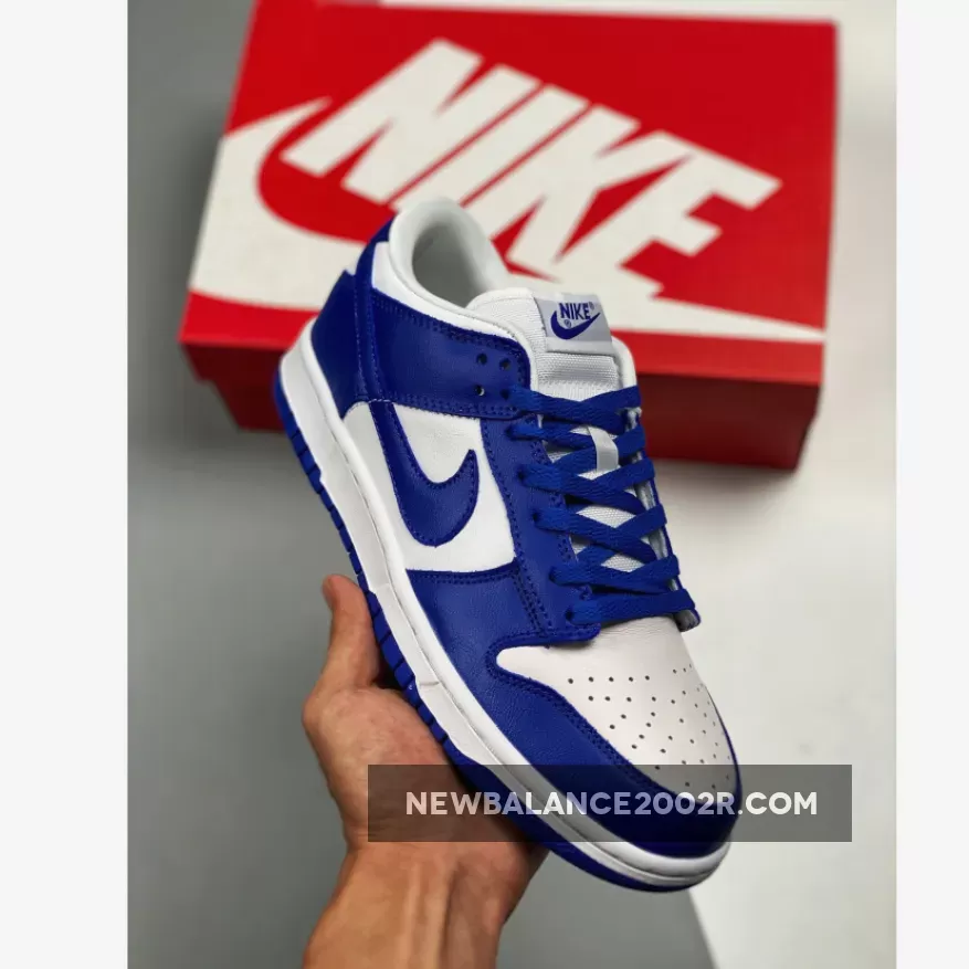 Nike Dunk Low 'Kentucky' White/Varsity Royal CU1726-100 #nike dunk low retro kentucky
