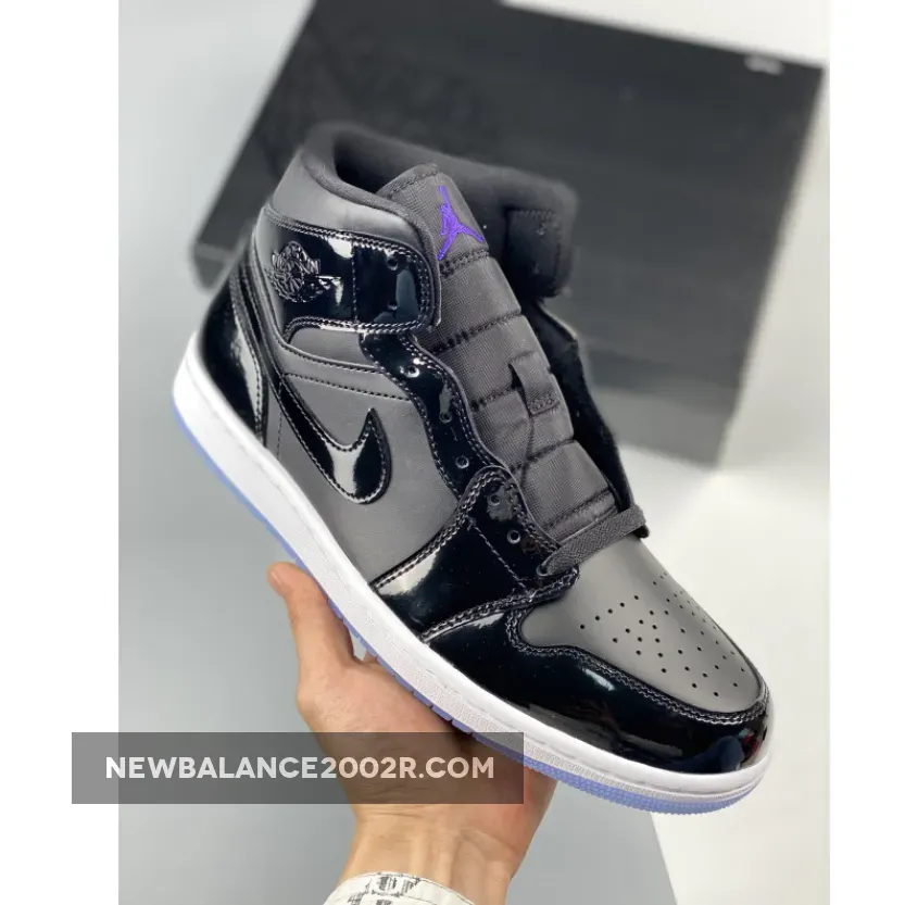 Online Store Jordan - Air Jordan 1 Mid Space Jam Black/Dark Concord-White DV1308-004