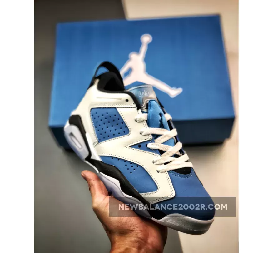 Air Jordan 6 Low White University Blue Restock
