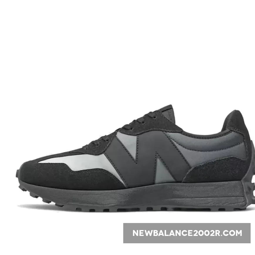 New Balance 327 V1 Black Fog MS327 - new balance 327 black summer fog