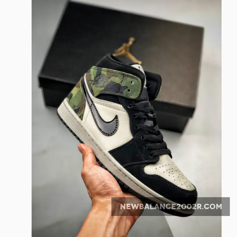 Air Jordan 1 Mid 'Camo' CW5490-001 #camo air jordan