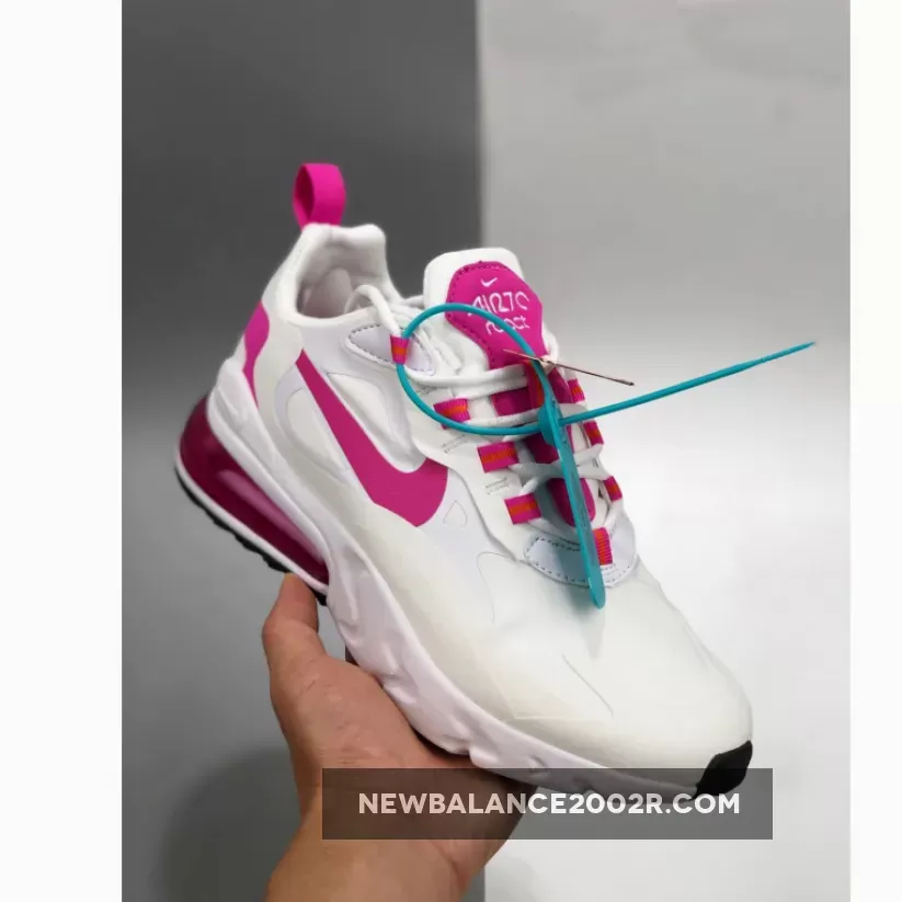 Nike Air Max 270 React White Pink - air max 270 white pink