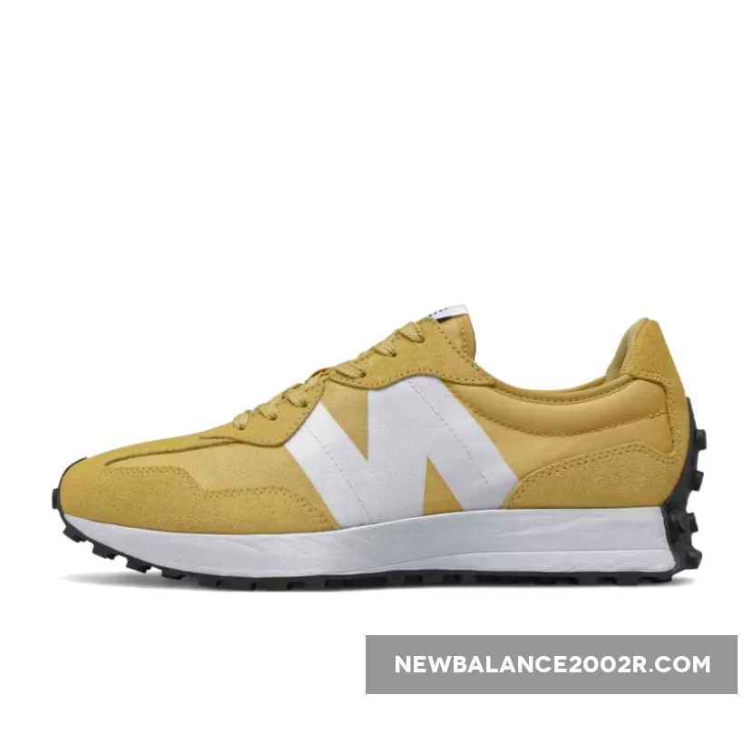 New Balance 327 Yellow White MS327CPF Brand New