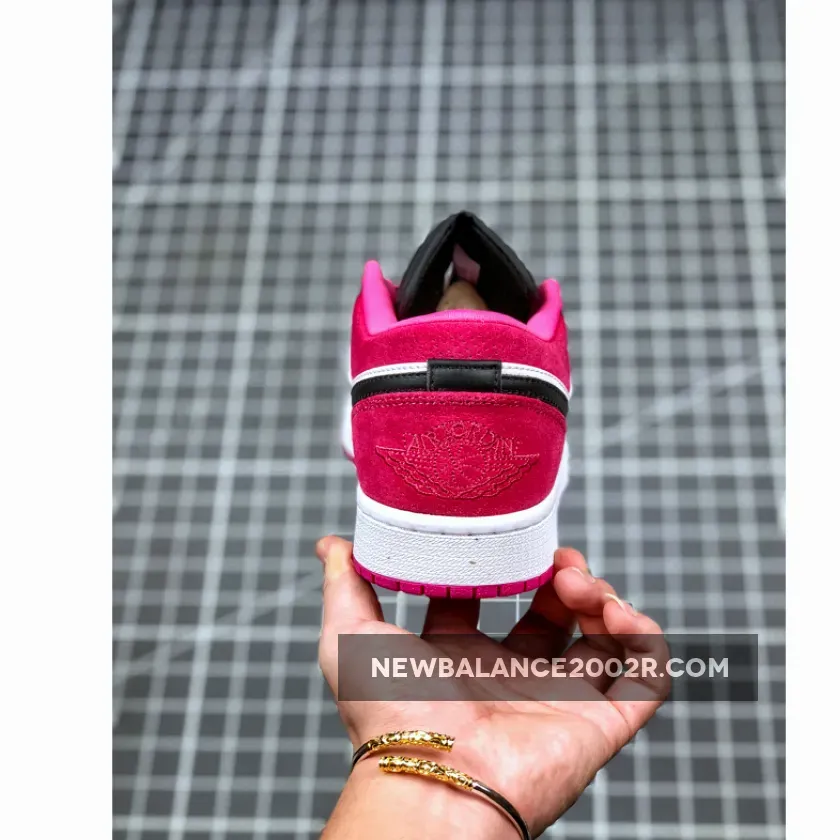 Air Jordan 1 Low Black/White-Magenta - fuchsia jordan 1
