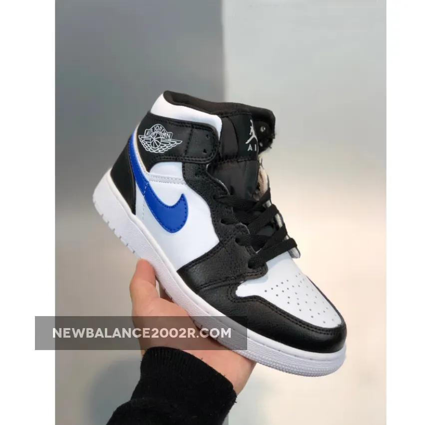 Air Jordan 1 Mid Multi Color Swoosh 554725-052 #jordan 1 multi-color swoosh