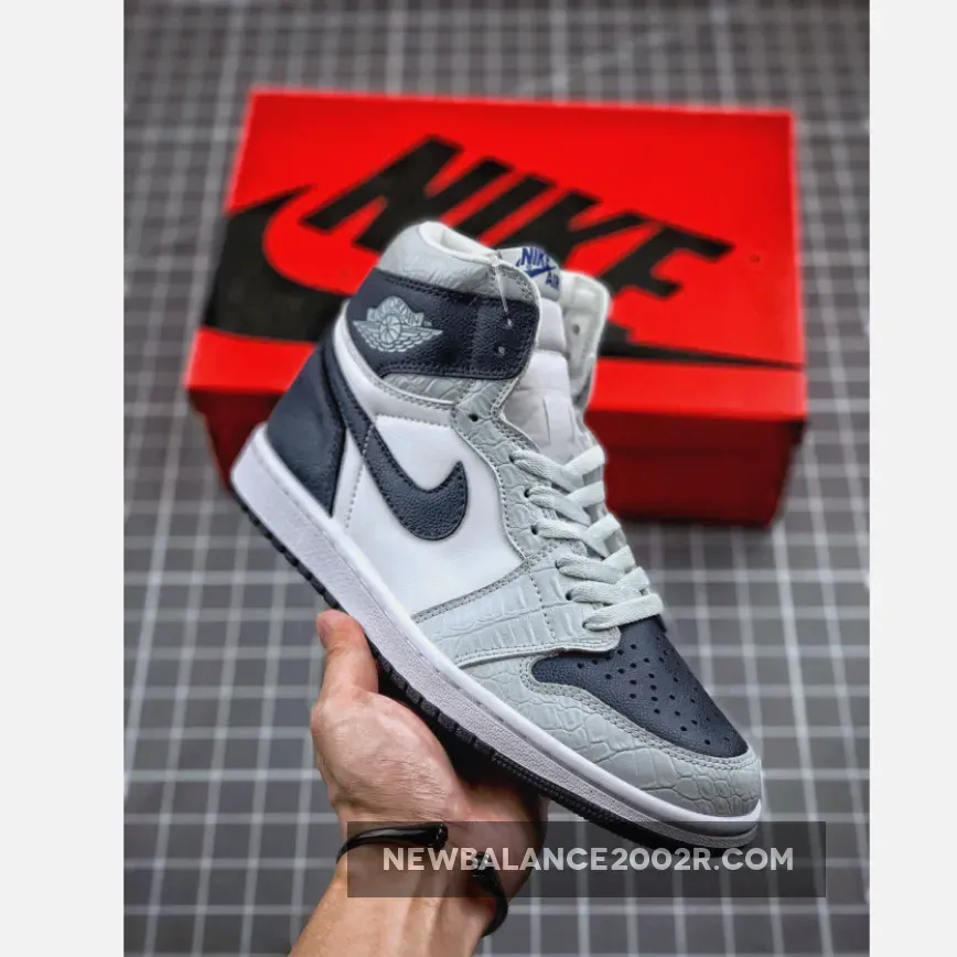 Air Jordan 1 Georgetown Hoyas Reptile PE - jordan 1 pe