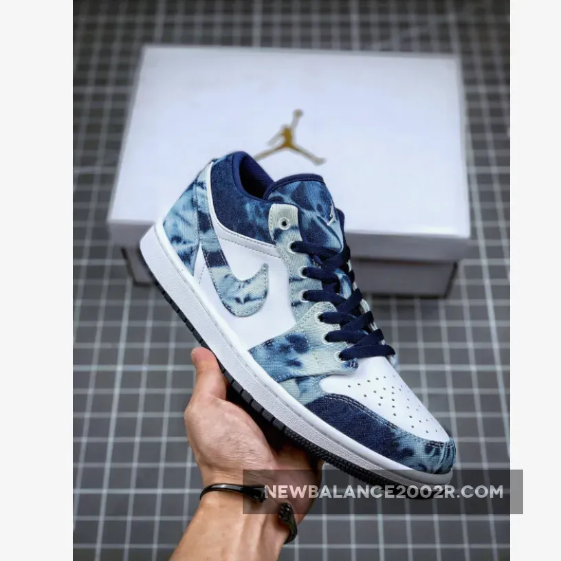 Air Jordan 1 Low 'Washed Denim' CZ8455-100 / washed denim jordan 1 low