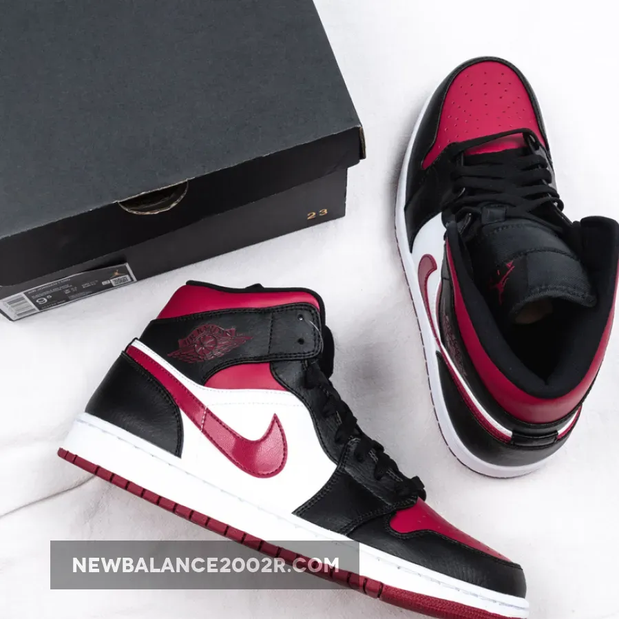 Jordan 1 Mid Bred Toe | BRED TOE MIDS 554724-066 Restock