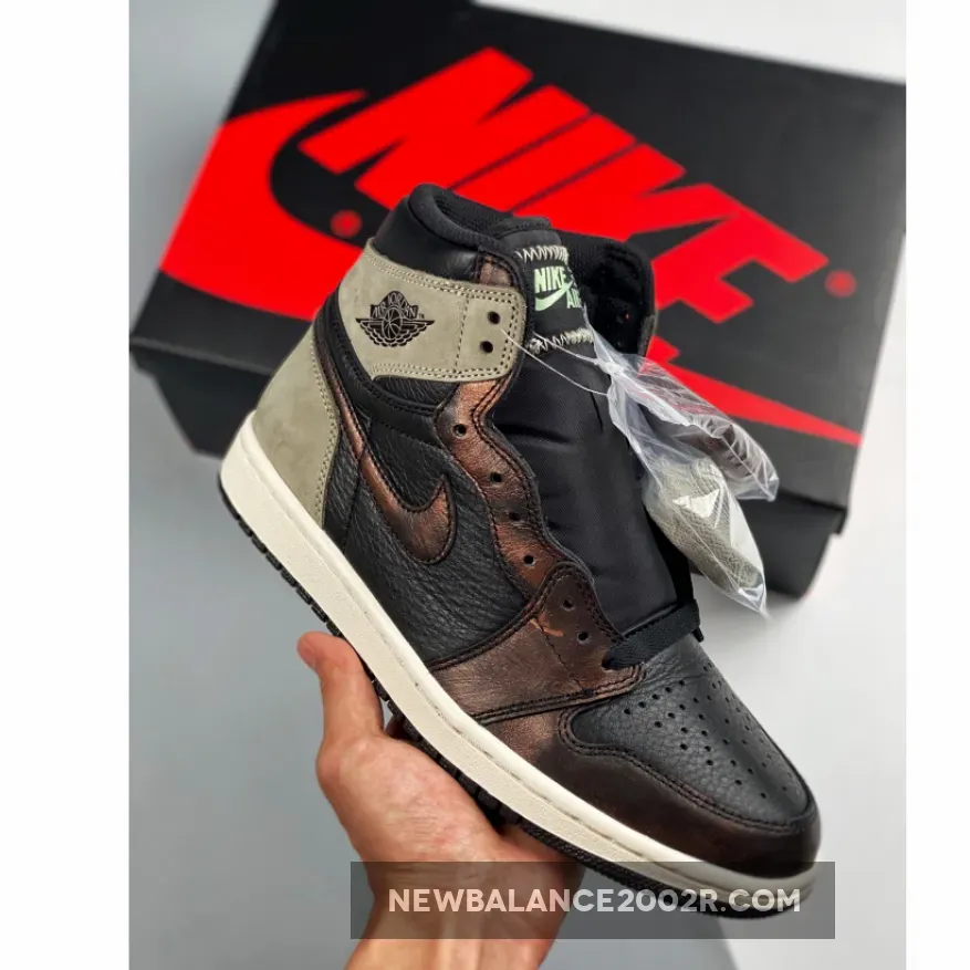 Air Jordan 1 High OG Black/Light Army-Sail-Fresh Mint - air jordan 1 retro high og fresh mint