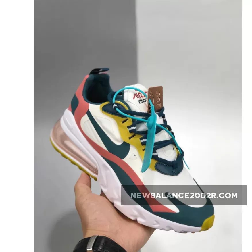 Nike Air Max 270 React 'Midnight Turquoise' CT1264-103 nike air max 270 react yellow