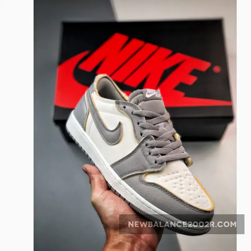 Air Jordan 1 Low OG EX Tech Grey/Light Orewood Brown-White air jordan 1 low se craft