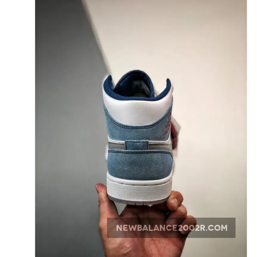 Air Jordan 1 Mid French Blue Fire Red DN3706-401 Restock Air Jordan 1 Mid French Blue Fire Red DN3706-401 Restock