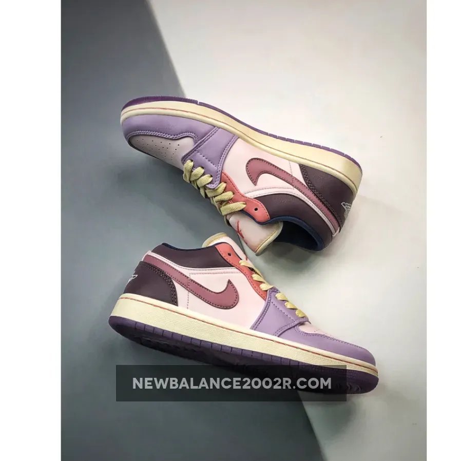 Air Jordan Pink Purple / Air Jordan 1 Low Pink Purple