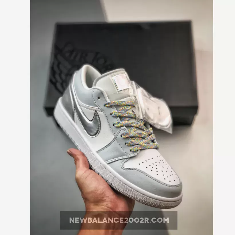 Air Jordan 1 Low Tear-Away Grey White DX6070-101