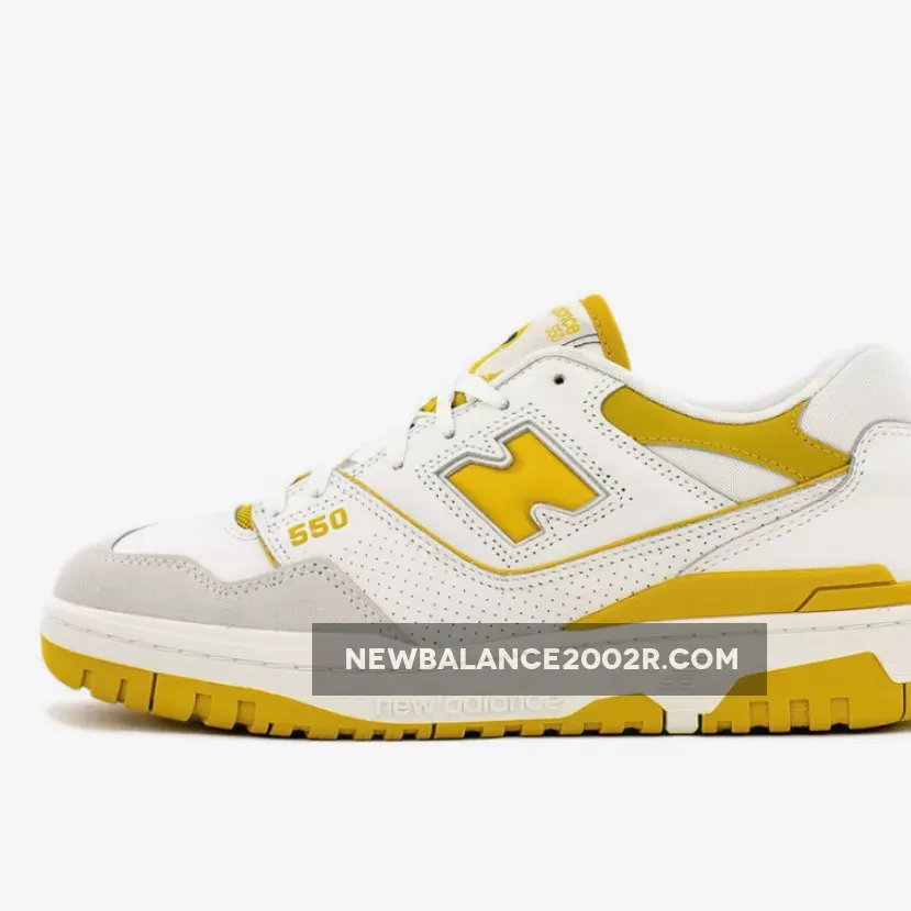 New Balance 550 Sea Salt Varsity Gold BB550LA1 #golden new balance