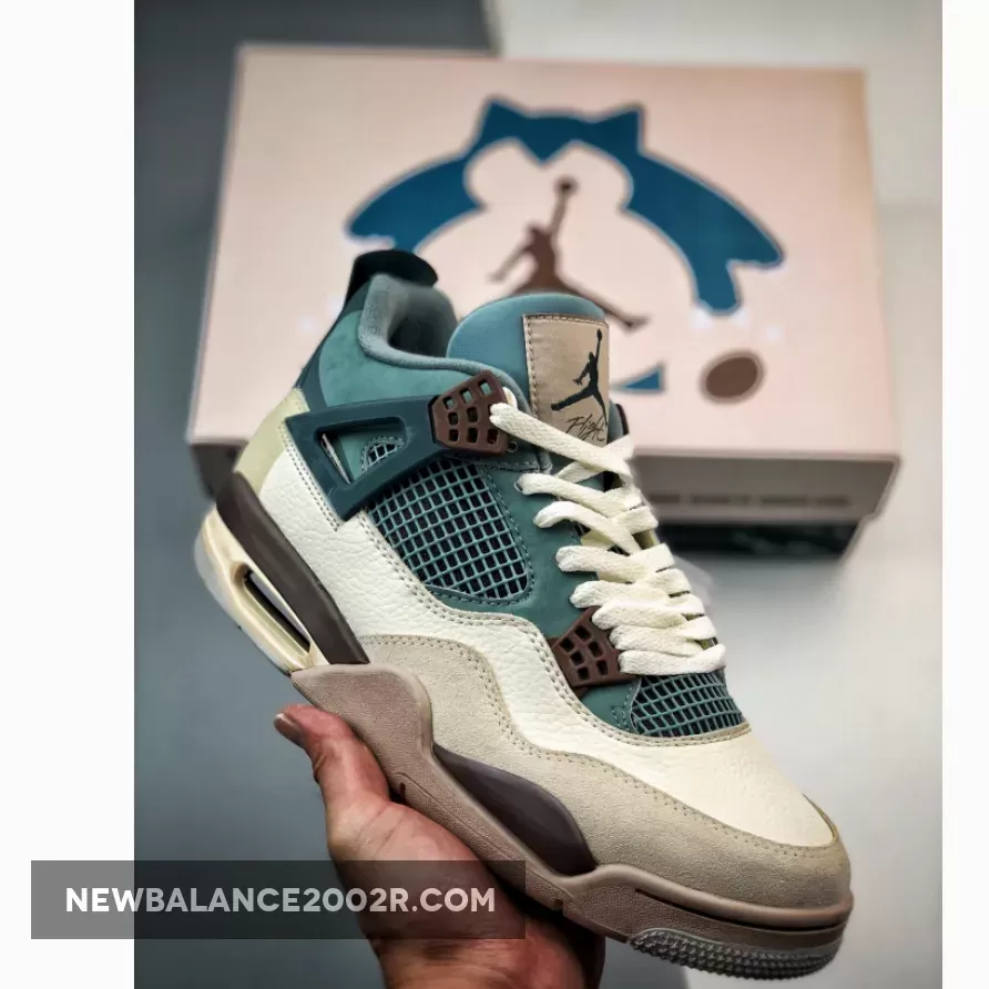 Air Jordan 4 Snorlax Custom x Andrew Chiou / Aj4 Snorlax