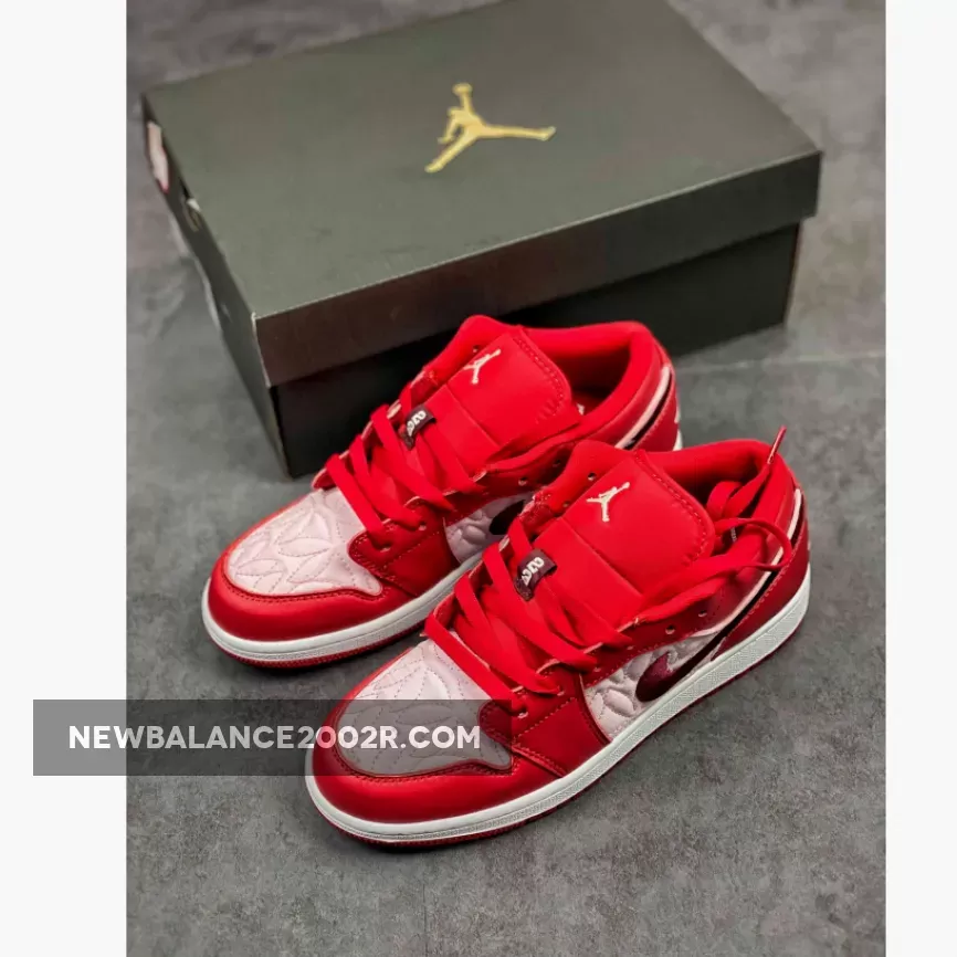 jordan 1 low gs pink quilt