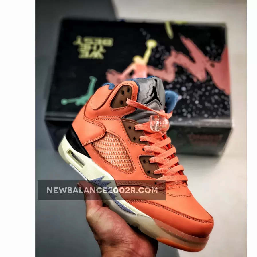 DJ Khaled x Air Jordan 5 "We The Best" Crimson Bliss/Leche Blue-Sail DV4982-641