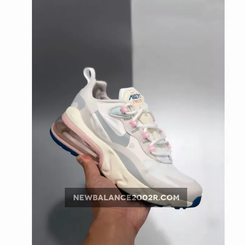 Nike Air Max 270 React White Pink For Womens AT6174-100 Outlet