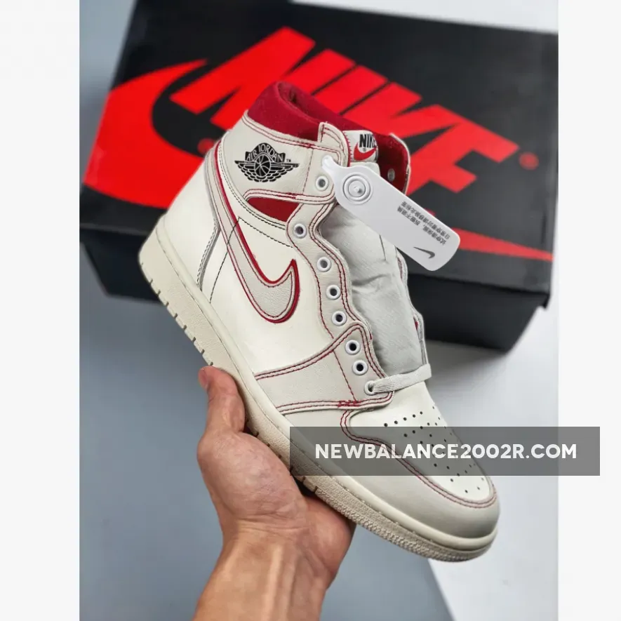 Jordan Phantoms - Air Jordan 1 'Sail/University Red' 555088-160