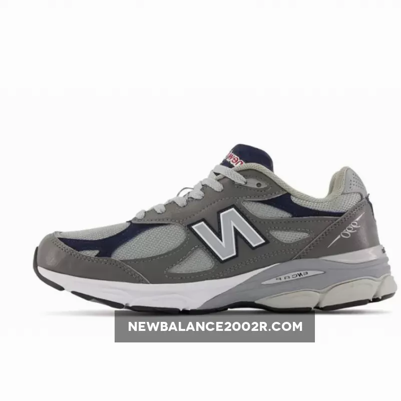 New Balance 990v3 Grey Navy new balance m990gj3