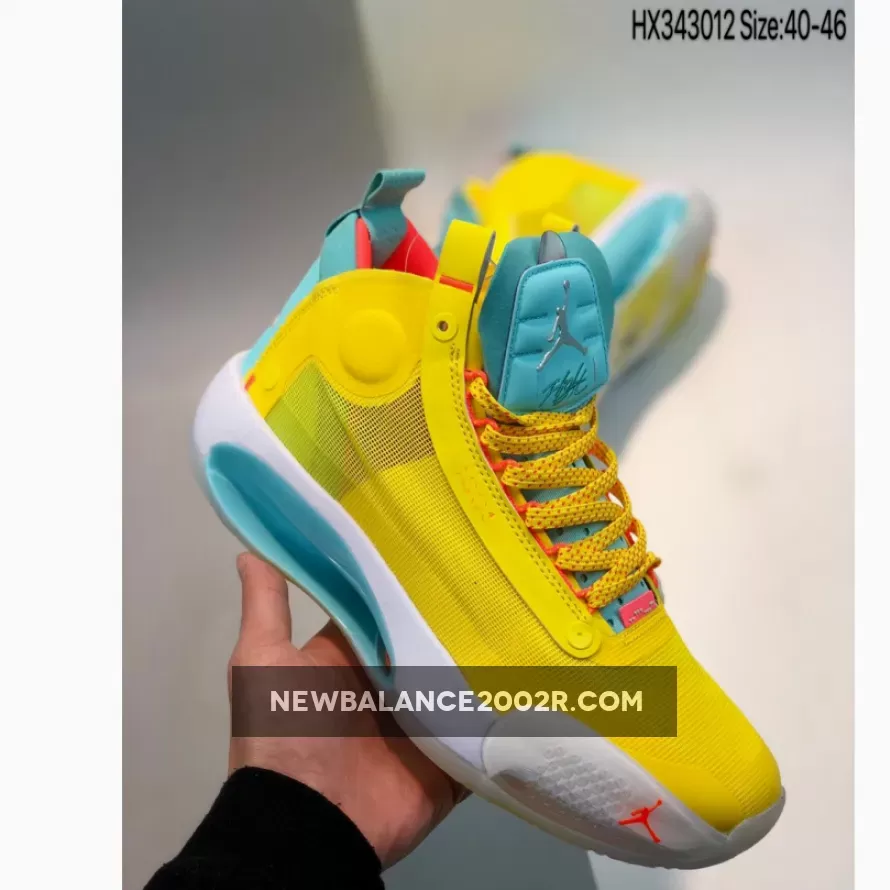 Jayson Tatum Air Jordan 34 ‘Lemonade’ PE | JORDAN P.E