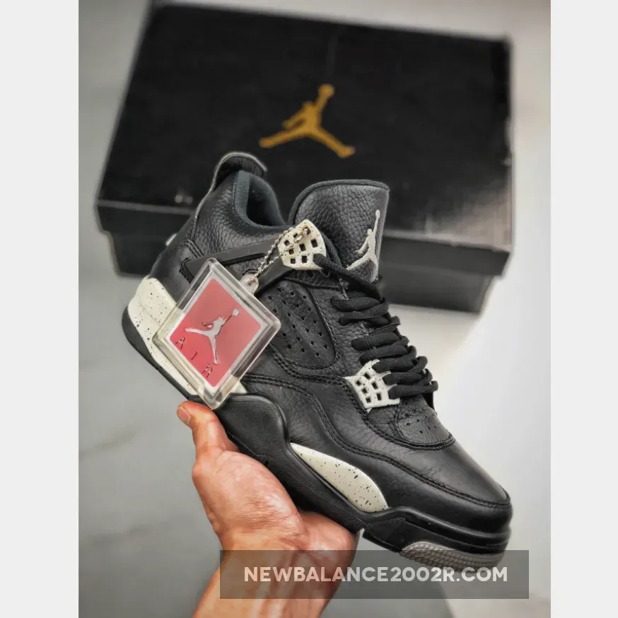 Air Jordan 4 ‘Oreo’ Black and Tech Grey-Black | black oreo 4