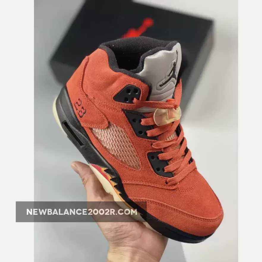 Air Jordan 5 Mars For Her #Jordan 5 Martian Sunrise/black/fire Red DD9336-800