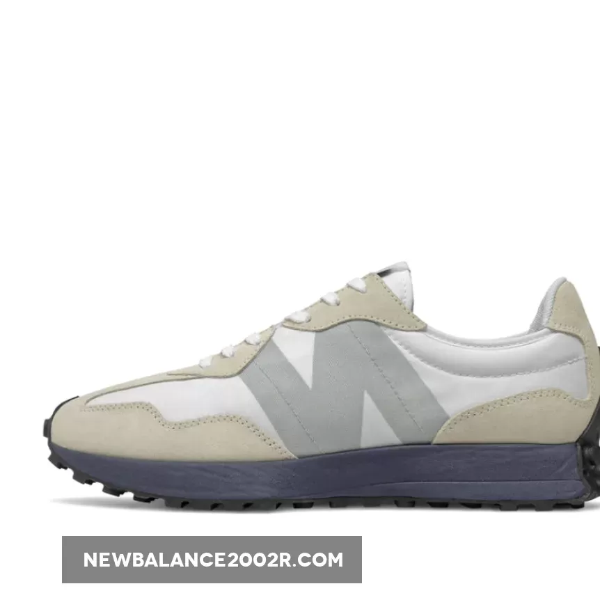 New Balance 327 White Navy