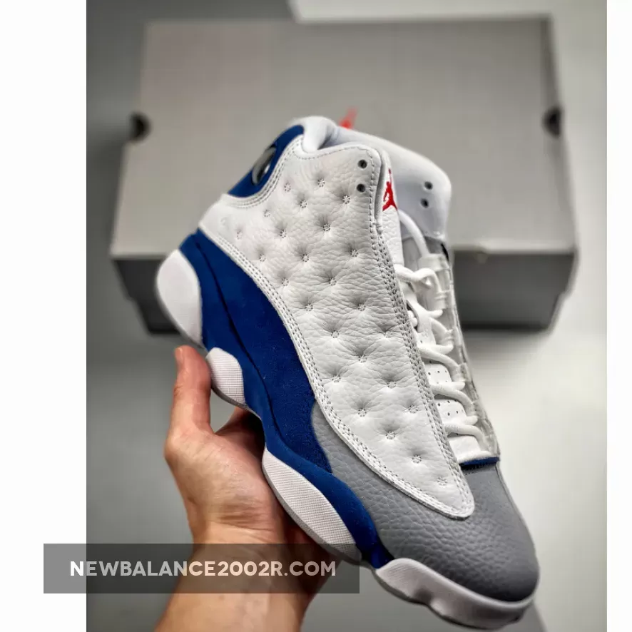Air Jordan 13 Retro White/Fire Red/French Blue/Grey 414571-164