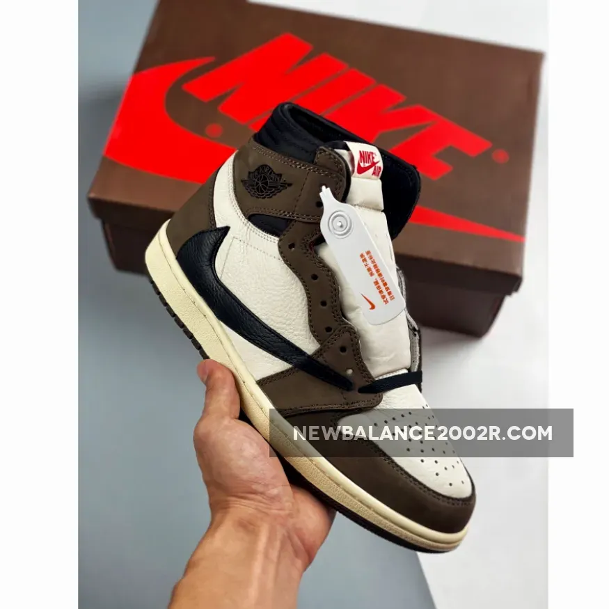 Travis Scott x Jordan 1 Backwards Swoosh Mocha CD4487-100 jordan retro 1 travis scott