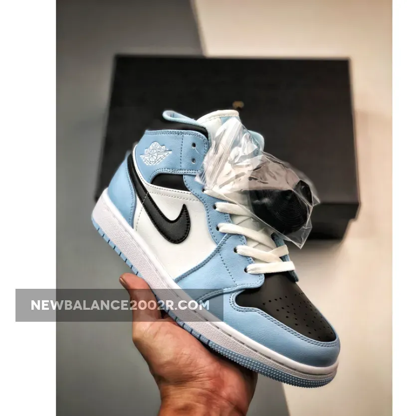 Where To Buy Jordan 1 Mid Ice Blue (2022) (GS) 555112-401